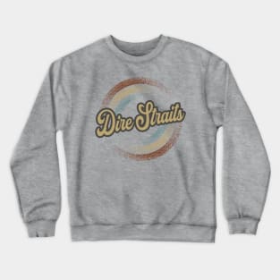 Dire Straits Circular Fade Crewneck Sweatshirt